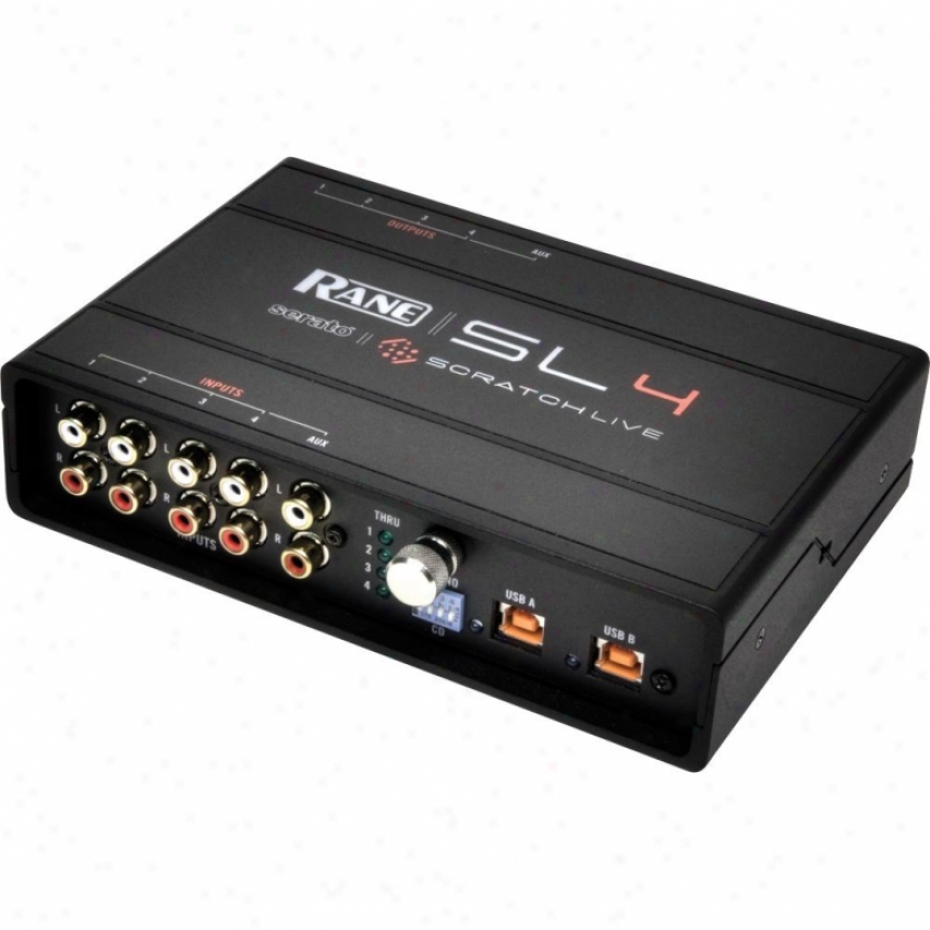 Rane Sl 4 For Serato Scratch Lead Dual Usb Interface