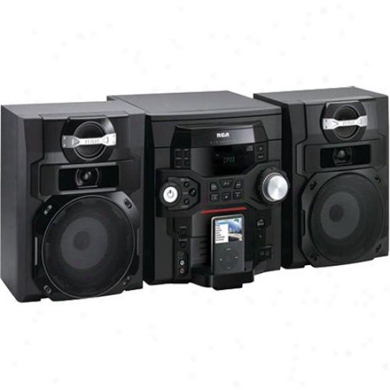 Rca 5-cd Mini Audio System With Ipod Dock - Rs2768i