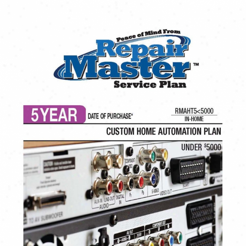 Repair Master Rmaht5u5000 5-year Home Automation Warranty Plan
