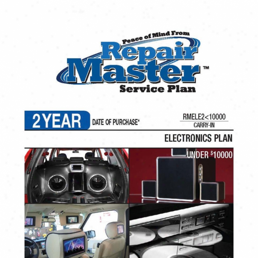 Go Master Rmele2u10000 2-year Electronics Warranty Service Plan