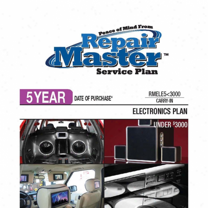 Repair Master Rmele5u3000 5-year Electronics Warranty Benefit Plan