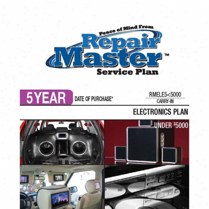 Repair Master Rmele5u5000 5-year Electronics Warranty Service Plan