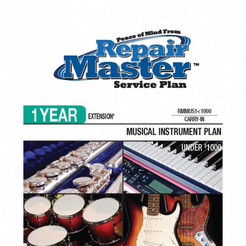 Repair Master Rmmus1u1000 1-year Musical Instruments Warranty Extension Plan