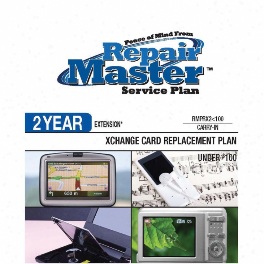 Repair Master Rmprx2u100 2-year Warratny Replacement Service Plan