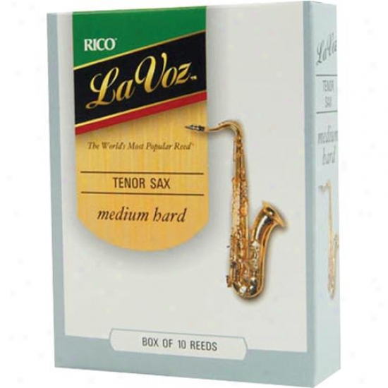 Rico Reeds Rkc10md La Voz - Tenor Sax Medium Hard