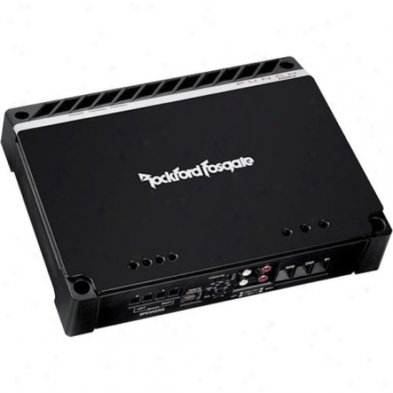 Rockford Fosgate 400 Watt 2-channel Amplifier W/top Mounted Led Indidators