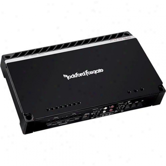 Rockford Fosgate 400 Watt 4-cchannel Amplifier W/top Mounted Led Indicators