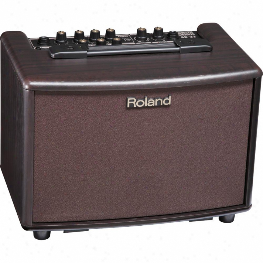 Roland Ac-33 Acoustic Chorus Guitar Amplifier - Rosewood