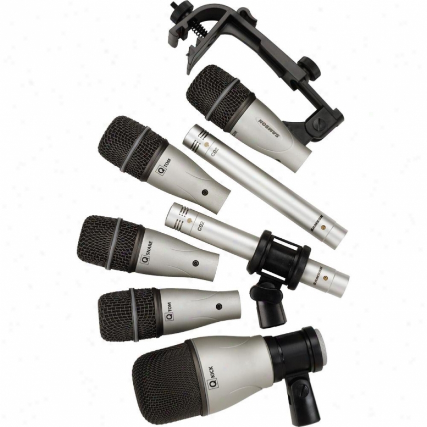 Samson Audio 7-kit 7-piece Drum Microphone Set - Sadk7