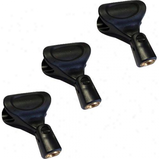 Samson Audio Md1 3-pack Of Heavy Duty Microphone Clips