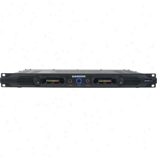 Samson Audio Open Box Servo 201a 200-watt 1i Power Amplifier