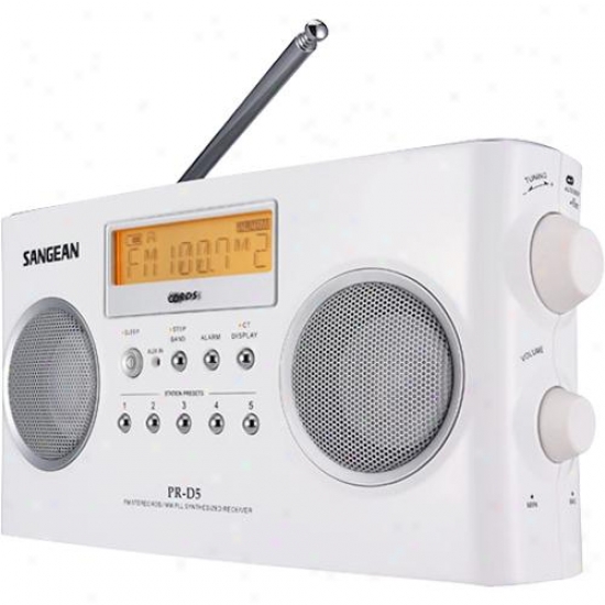 Sangean Pr-d5 Digital Portable Am/fm Stereo Radio