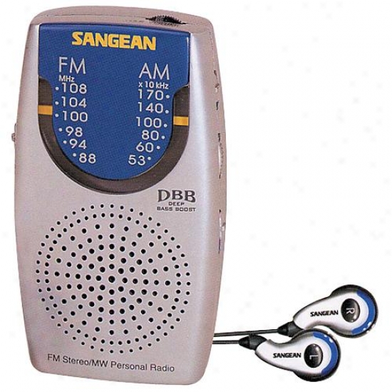 Sangean Sr3 Am/fm Pocket Size Radio