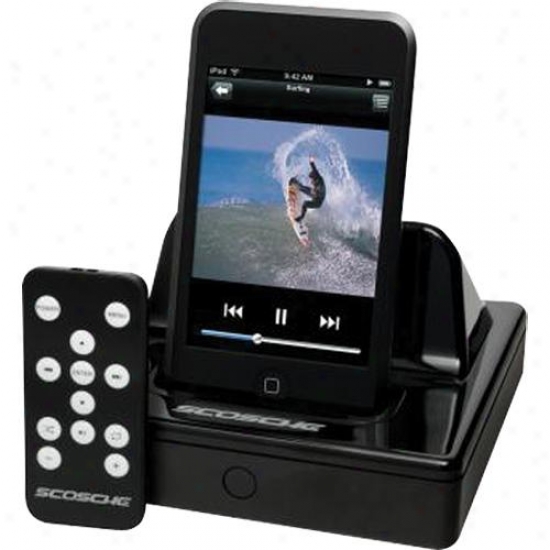 Scosche Ipavdoc2 Soundview Ii - Audio/video Dock For Ipod & Iphone