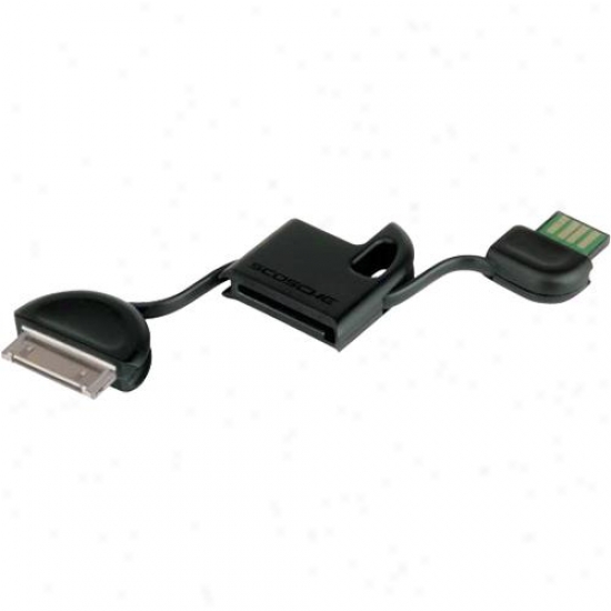 Scosche Ipusbm Flipsync Usb 2.0 Charge & Sync Cabl eFor Ipod & Iphone