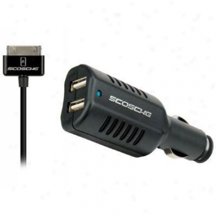 Scosche Revive Pro Dial Usb Car Charge