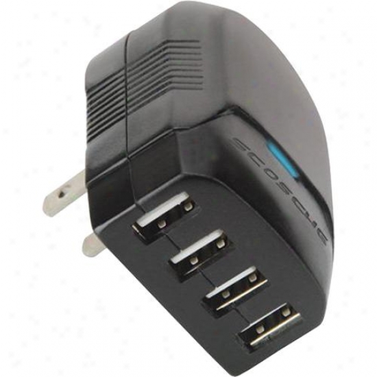 Scosche Revivelite 4-port Usb Wall Charger