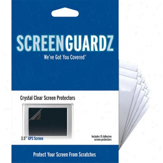 Screenguardz Nlsgps30209 Crystal Clear 3.5" Gps Screen Protectors