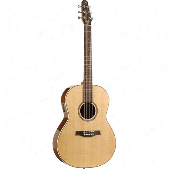 Seagull Maritime Sws Folk High Gloss Qi Acoustic-electric Guitar - Natural