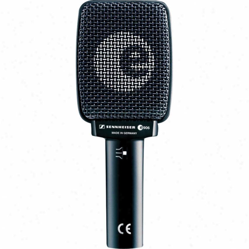 Sennheiser E 906 Dynamic Supercardioid Instrument Microphone