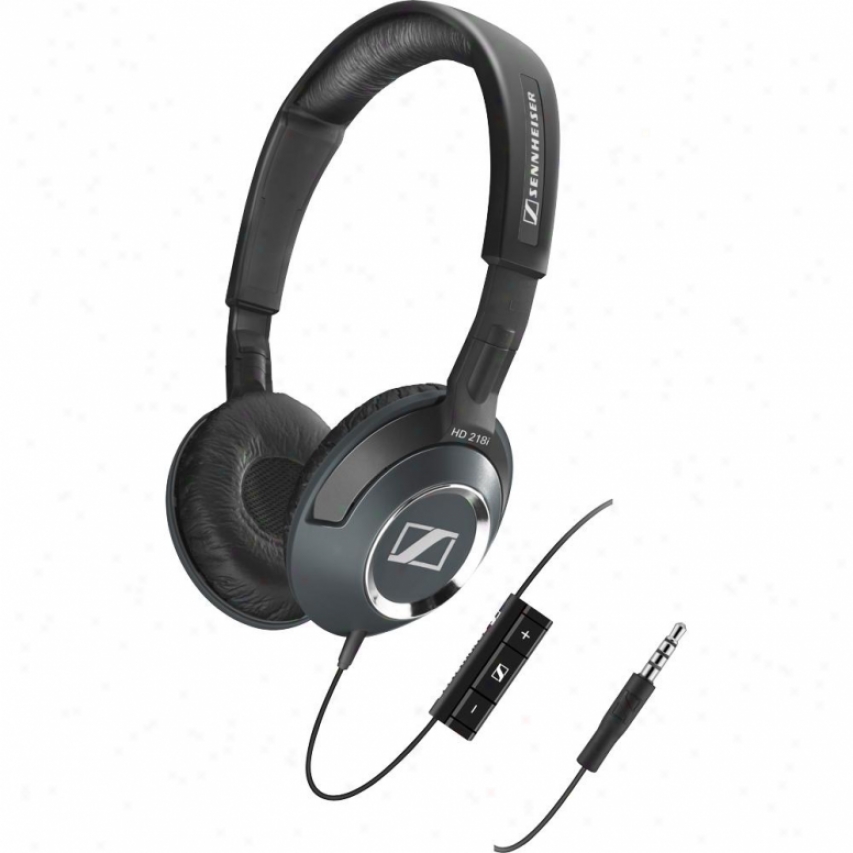 Sennheiser Hd 218i On-ear Closed Back Heaphones With Mictophone & Smart Remote