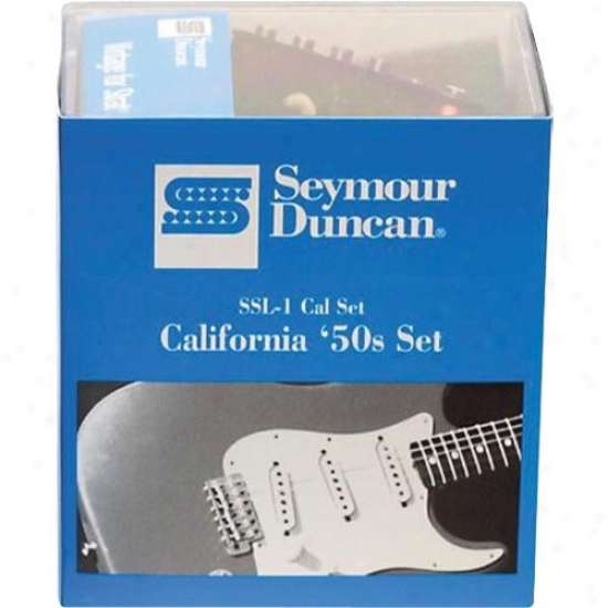 Seymour Duncan California '50s Single Coil Group Ssl-1 - Black - 11208-01