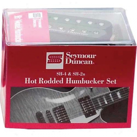 Seymour Duncan Hot Rodded Guitar Humbucker Pickup Set (sh2n & Sh4) - 11108-13-b