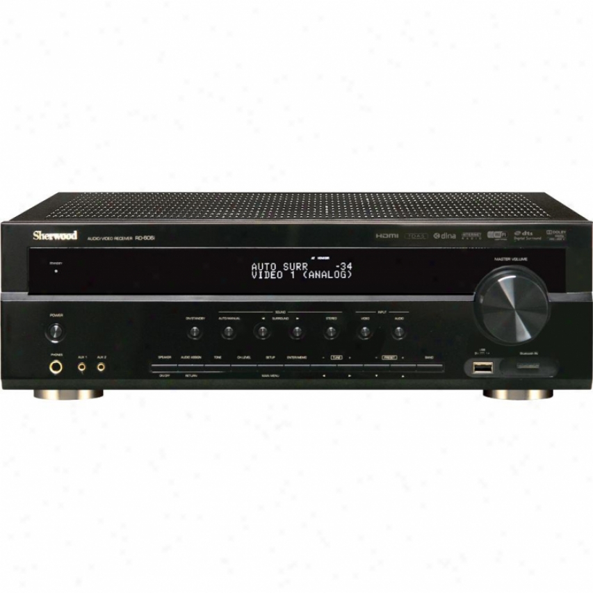 Sherwood Rd-606i 5.1 Home Theater Receiver With Networking