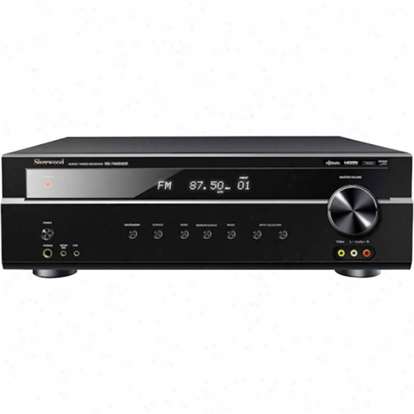 Sherwood Rd-7405hdr 7.1 Channel A/v Home Theater Receiver With Hd Radio Tuner