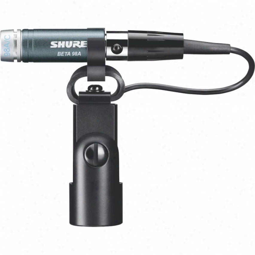 Shure Beta 98a/c Miniature Cardioid Condenser Microphone