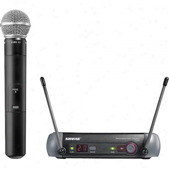 Shure Handheld Wireless Microphone Kit Pgc24/58-l5