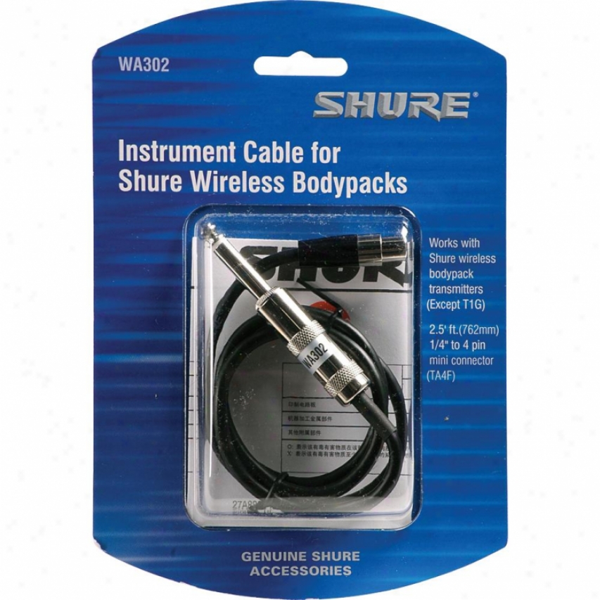 Shure Instrument Cable