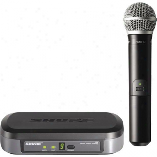 Shure Pg24/pg58 Performance Gear Wireless Microphone System
