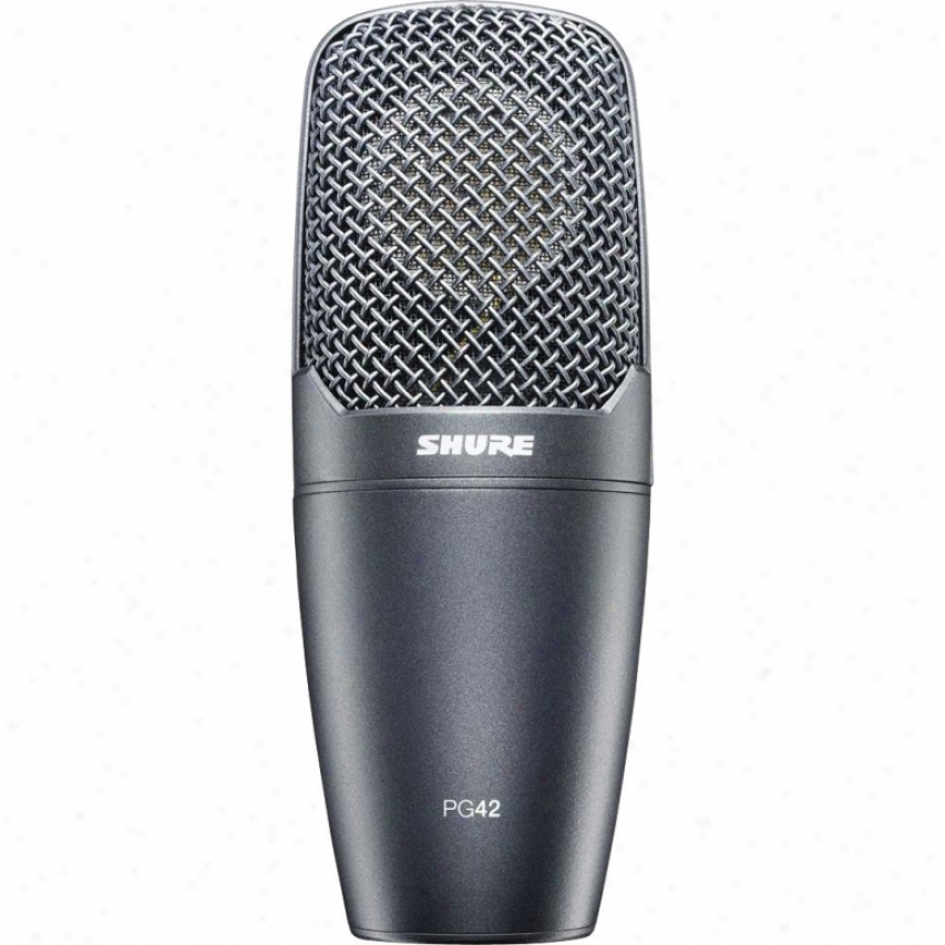 Shure Pg42-lc Vocal Side Addrdss Condenser Microphone