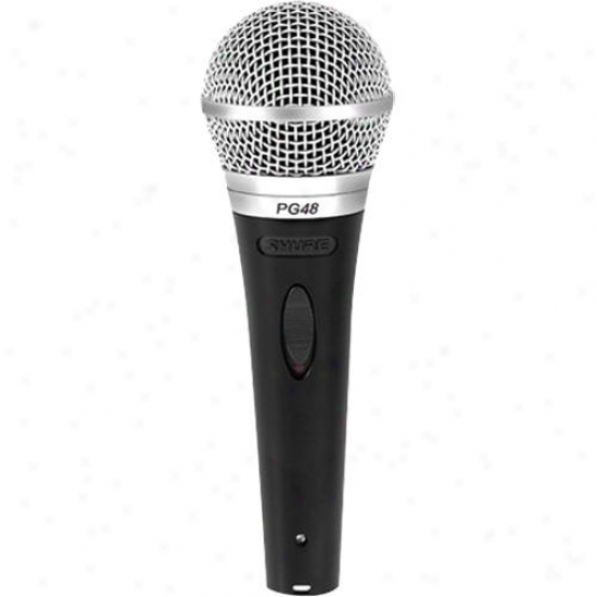 Shure Pg48 Vocal Microphone With 1/4" Cable