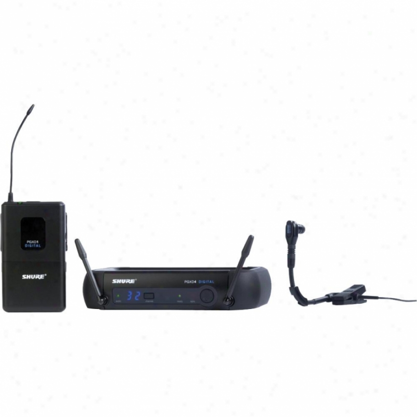 Shure Pgxd14/beta98h Pgx Series Instrument Digital Wireless System