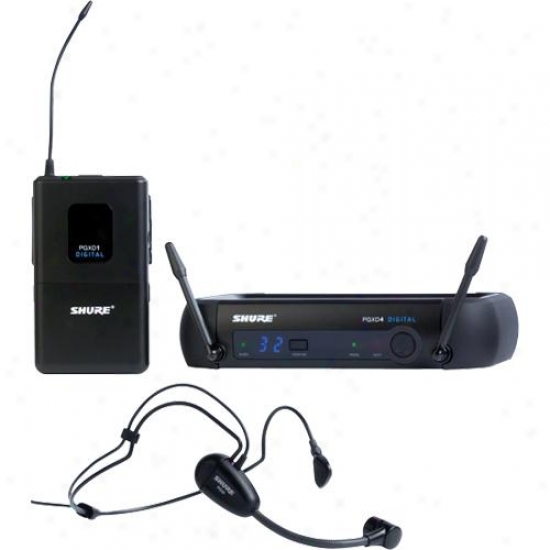 Shure Pgxd14/pg30 Pgx Series Headworn Digital Wireless System