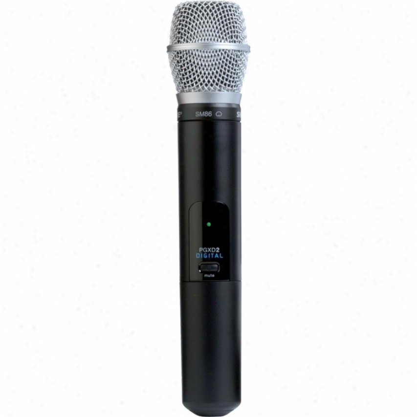 Shure Pgxd2/sm86 Handheld Transmitter With Sm86M icrophone