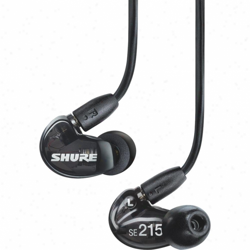 Shure Se215 Soud Isolating Earphones - Black