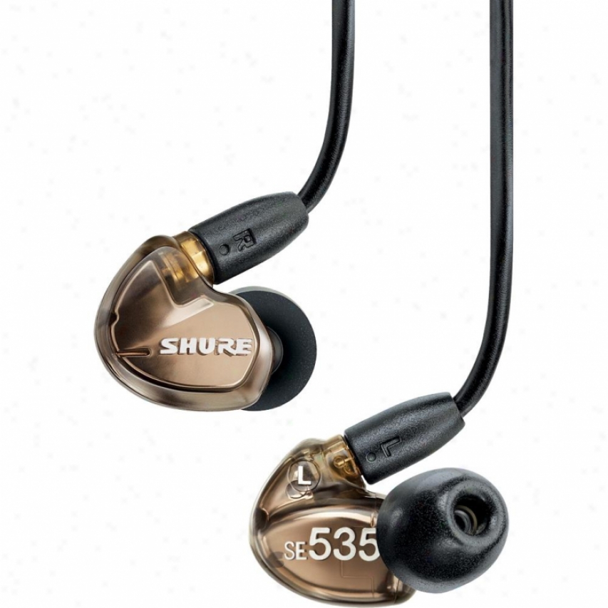 Shure Se535 Sound Isolqting Earphones - Metallic Bronze