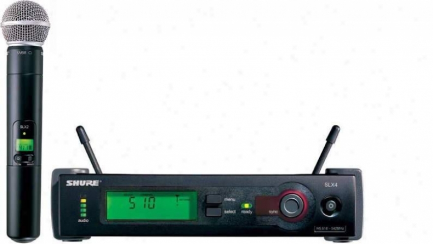 Shure Slx24/sm58 Wireless Microphone System