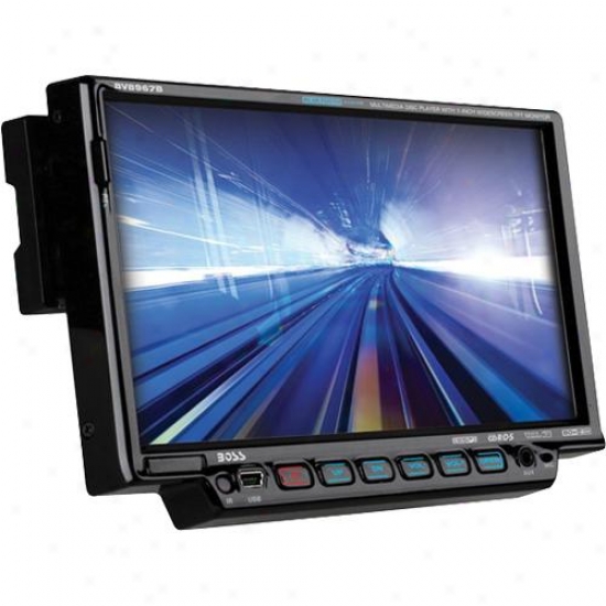 Single-din 7" Car Touchscreen Tft Monitlr Am/fm Receiver