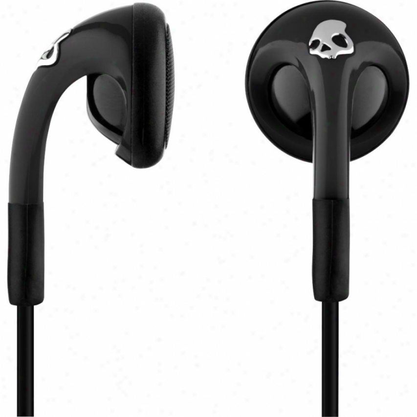 Skullcandy Fix 2011 Bud Earphones With Mic - Black/black - S3fxdm-033