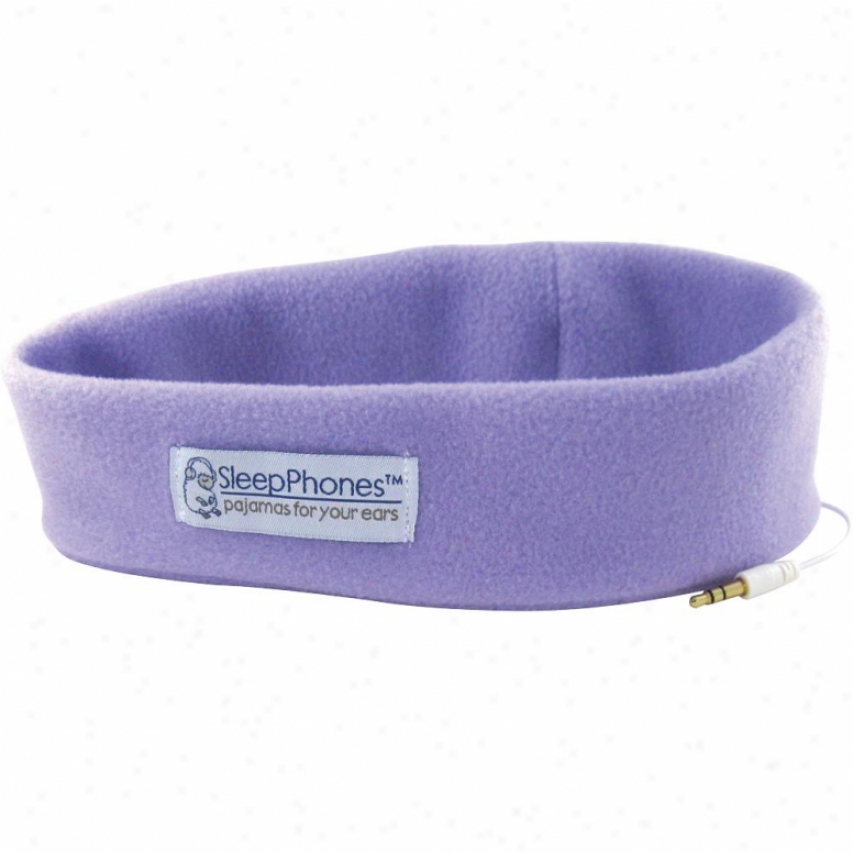 Sleepphones Soft Comfortable Headphones For Sleep Lavender Extra Large