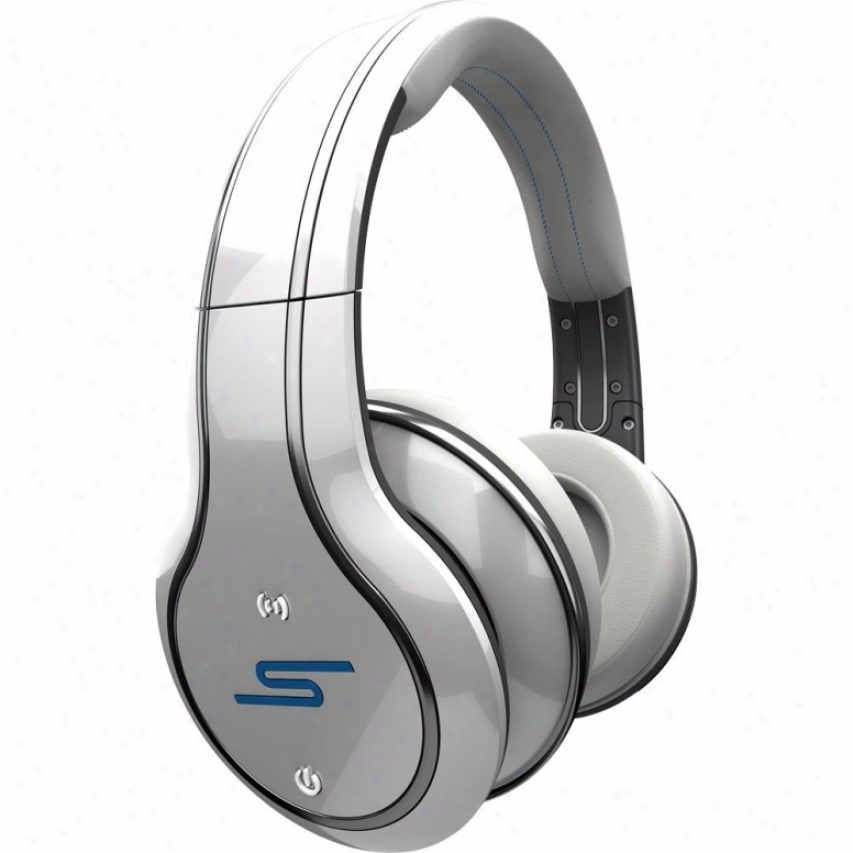 Sms Audio Sync By 50 Over-ear Wireless Stereo Headphones - White