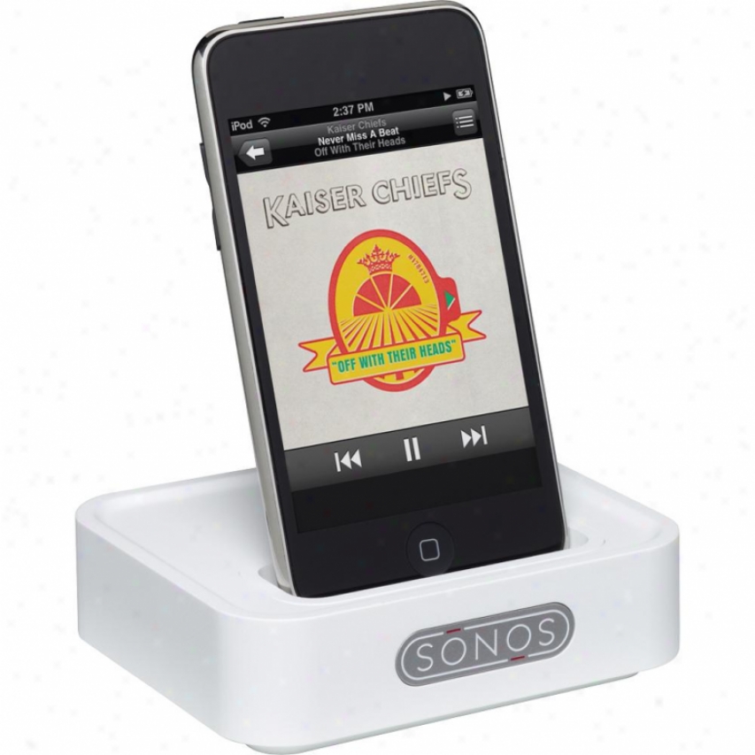 Sonos Wd100 Wireless Dock For Ipod Or Iphonee - White