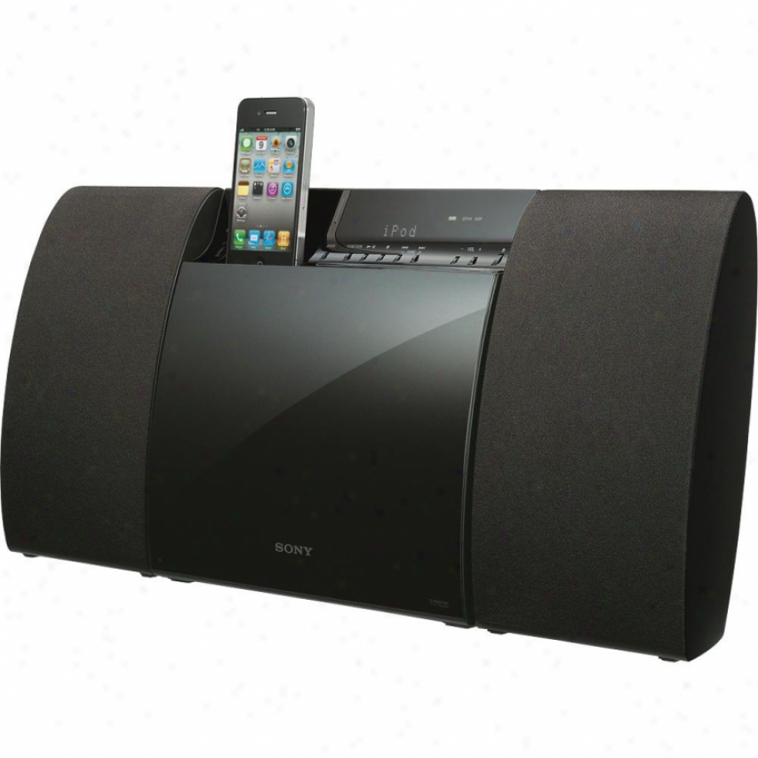 Sony Cmt-cx4ip Cd Micro Hi-fi Music System With Iphone/ipod Dock