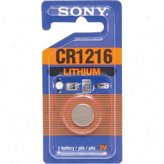 Sony Cr1216 Lithium Coin Battery
