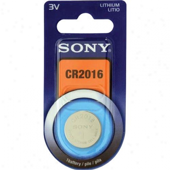 Sony Cr2016 Lithium Coin Battery