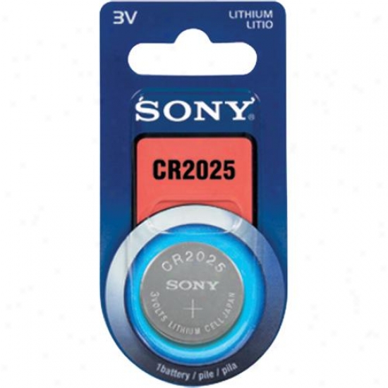 Sony Cr2025 Lithium Coin Battery